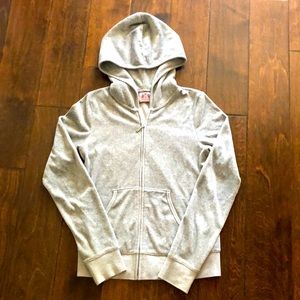 Juicy Couture Grey Velour Sweatshirt